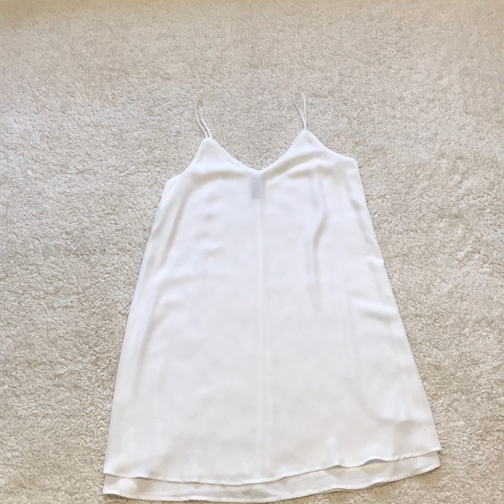 White slip dress XXS